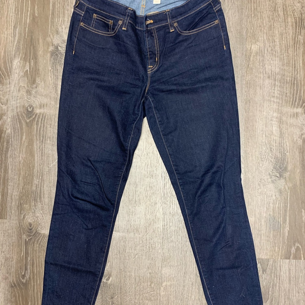 Dark Blue Women's Skinny Jeans